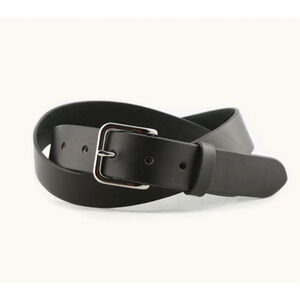 Tanner goods USA men's black leather Daily Belt